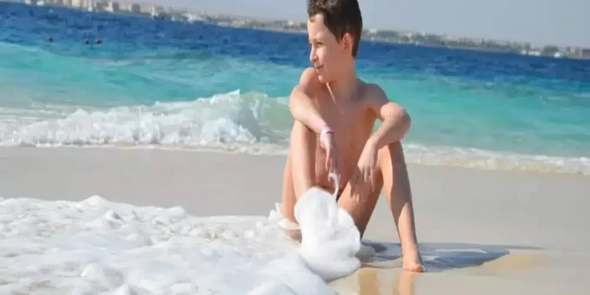 Magawish beach Island Hurghada