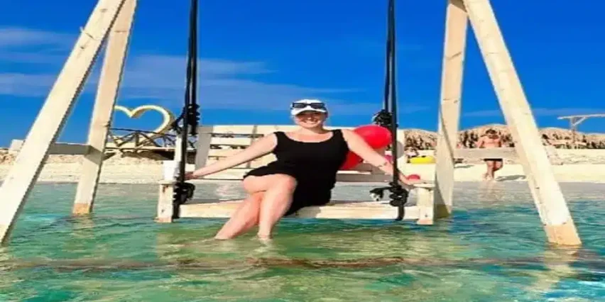 ارجوحة جزيرة مجاويش الغردقة